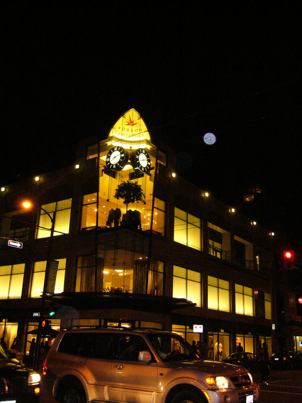 Robson_Centre_at_night